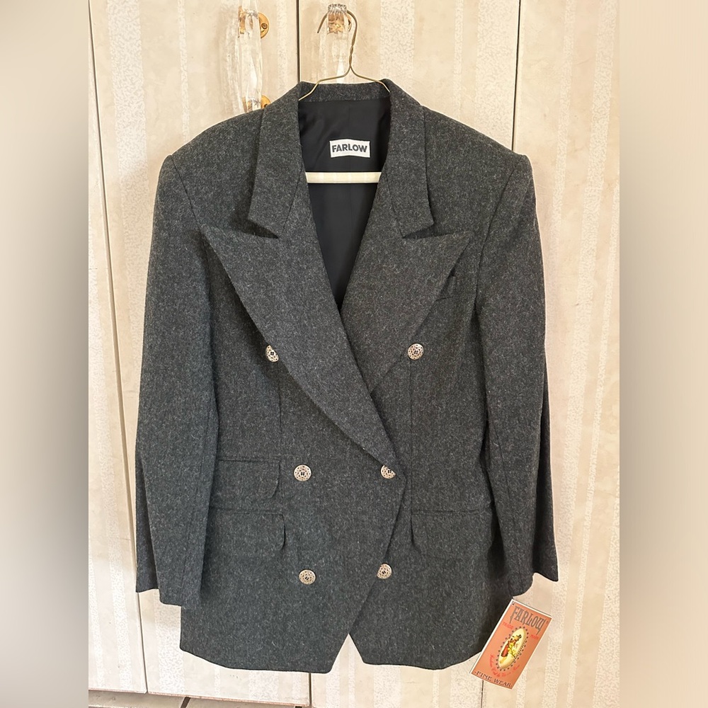 Vintage Farlow 100% Wool Blazer